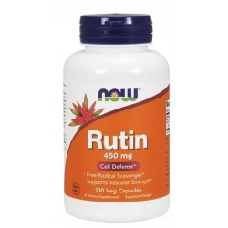 Now Rutin 450mg 100 cápsulas vegetais