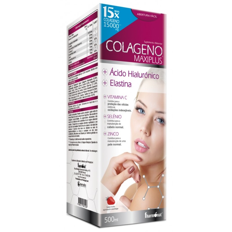 Fharmonat Colagénio MaxiPlus 500ml Morango