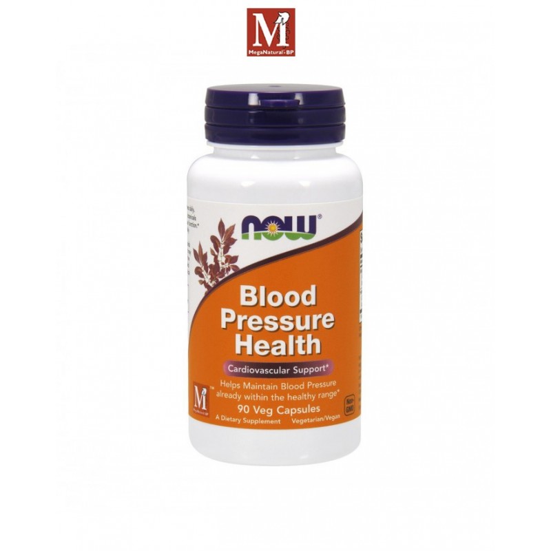 Now Blood Pressure Health 90 cápsulas vegetais