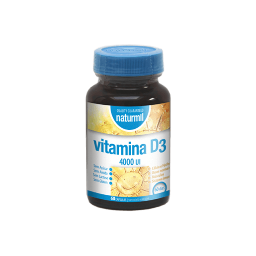Naturmil VITAMINA D3 4000 UI 60 CAPSULAS