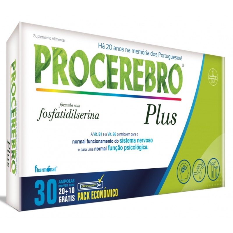 Fharmonat - Procerebro Plus 30 Ampolas