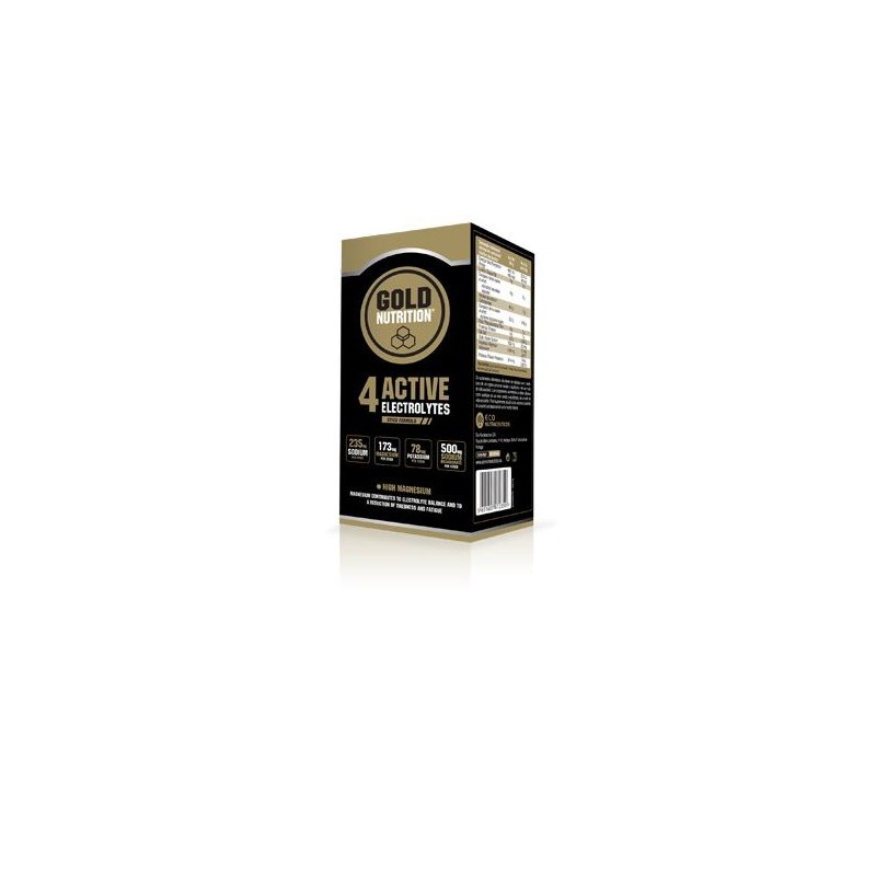 Gold Nutrition 4ACTIVE Electrolytes 10 sticks de 3g