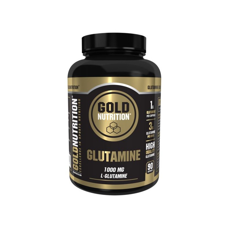 Gold Nutrition Glutamine 1000mg 90 cápsulas