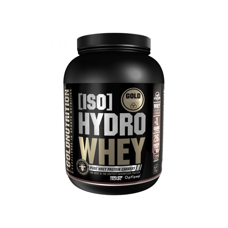 Gold Nutrition IsoHydro Whey 1Kg Chocolate