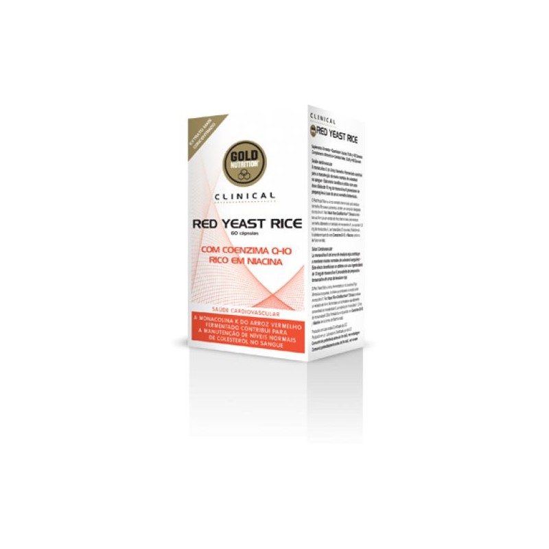 Gold Nutrition Red Yeast Rice c/ Coenzima Q-10 60 cápsulas