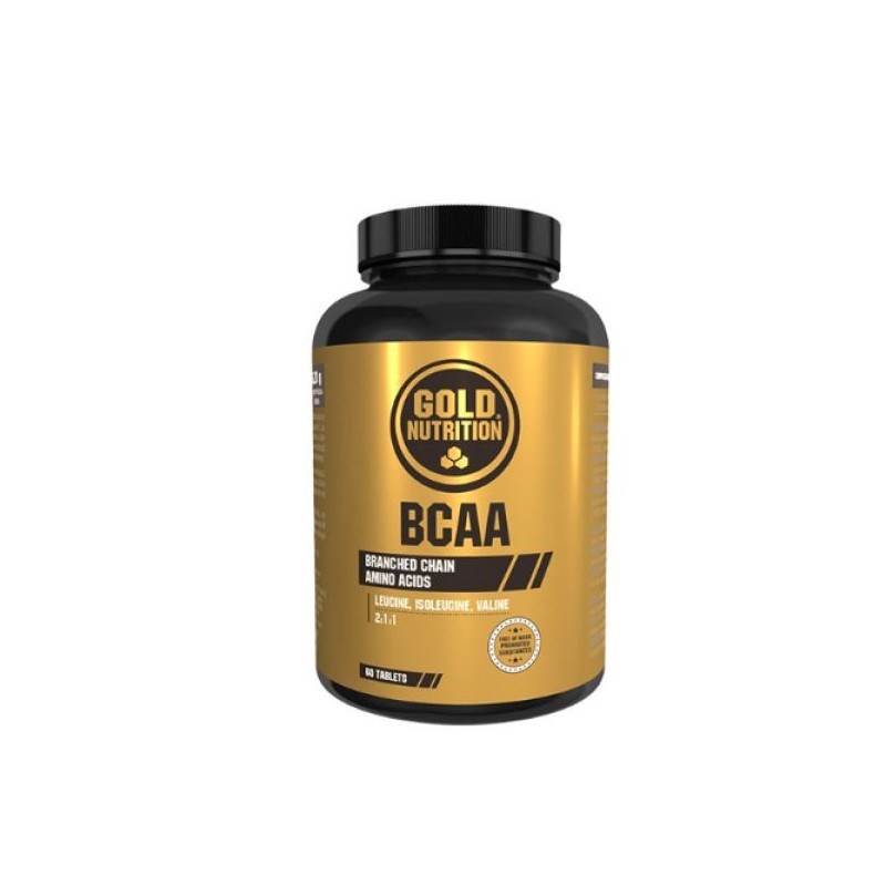 Gold Nutrition BCAA's 60 cápsulas