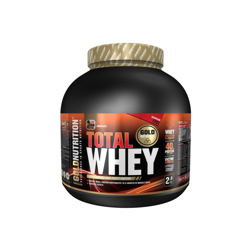 Gold Nutrition Total Whey 2Kg Chocolate Branco