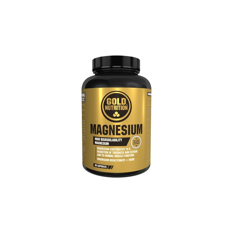 Gold Nutrition Magnesium 600mg 60 cápsulas