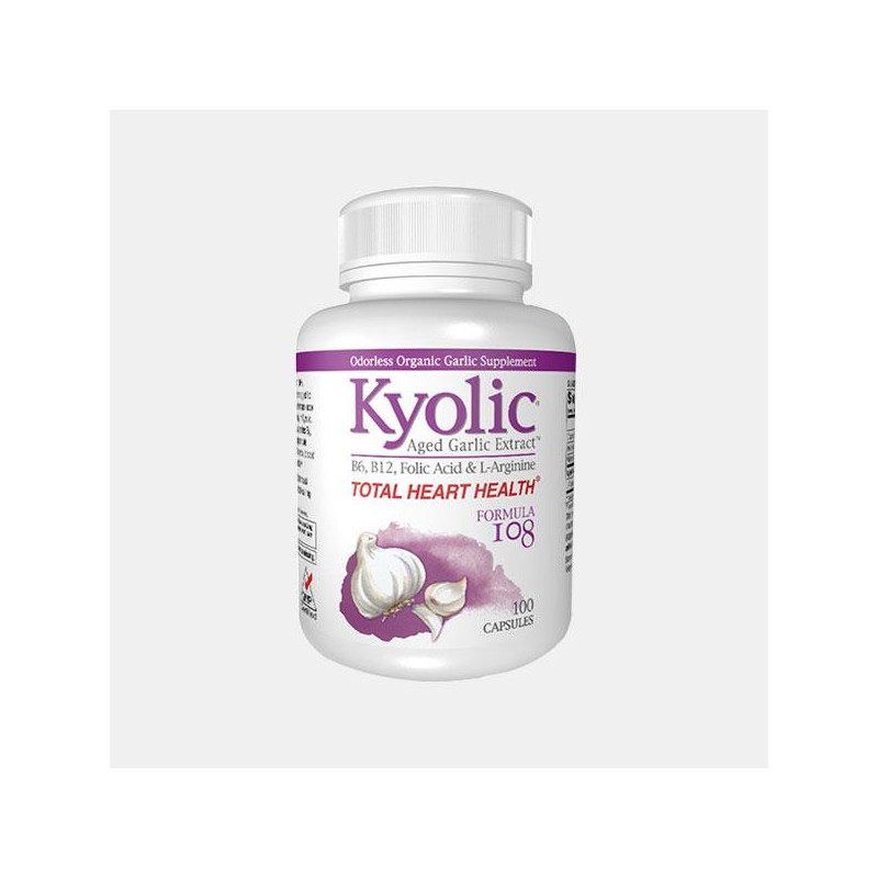 Kyolic Formula 108 Total Heart Health 100 cápsulas