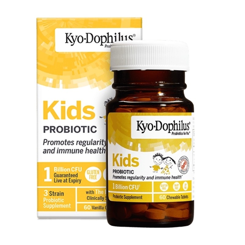 Kyolic Kyo-Dophilus Kids 60 comprimidos mastigaveis