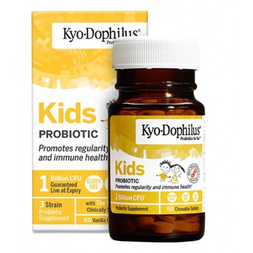 Kyolic Kyo-Dophilus Kids 60 comprimidos mastigaveis