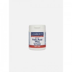 Lamberts Folic Acid 400mcg...