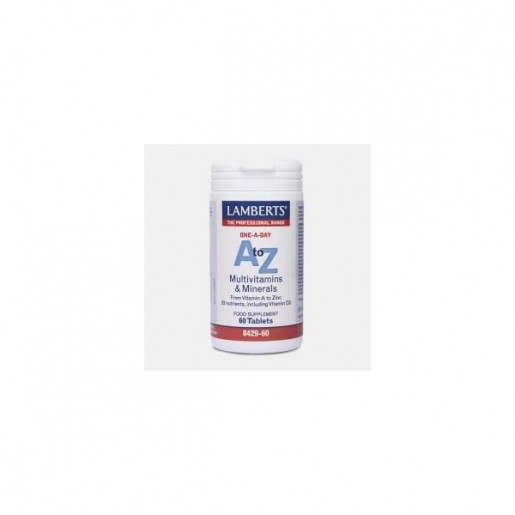 Lamberts A-Z Multivitaminas e Minerais 60 Comprimidos