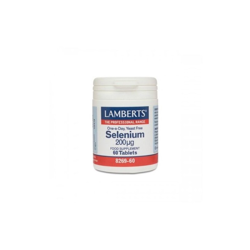 Lamberts Selenium 200 mcg 60 Comprimidos