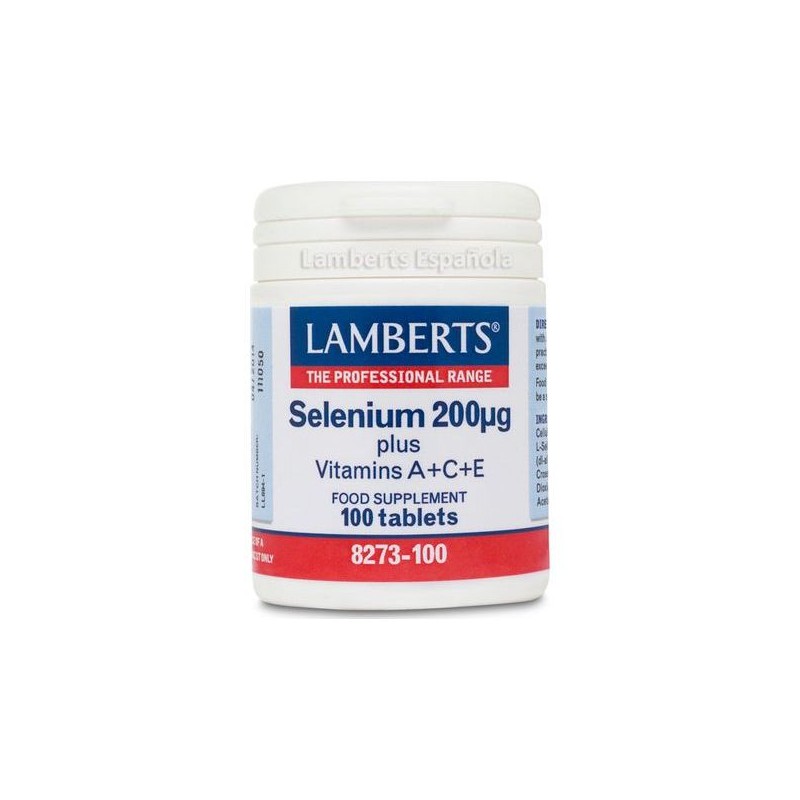 Lamberts Plus Selenium 200mcg 60 Comprimidos