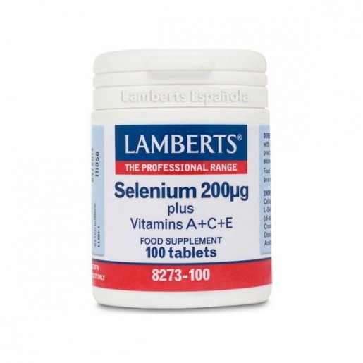 Lamberts Plus Selenium 200mcg 60 Comprimidos