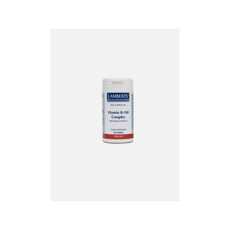 Lamberts Vitamina B-100 Complex 60 Comprimidos