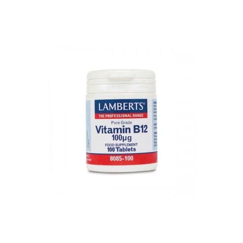 Lamberts Vitamina B12 100mcg 100 comprimidos