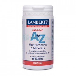 Lamberts A-Z Multivitaminas e Minerais 60 Comprimidos