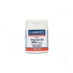 Lamberts Vitamina D-3 400UI...