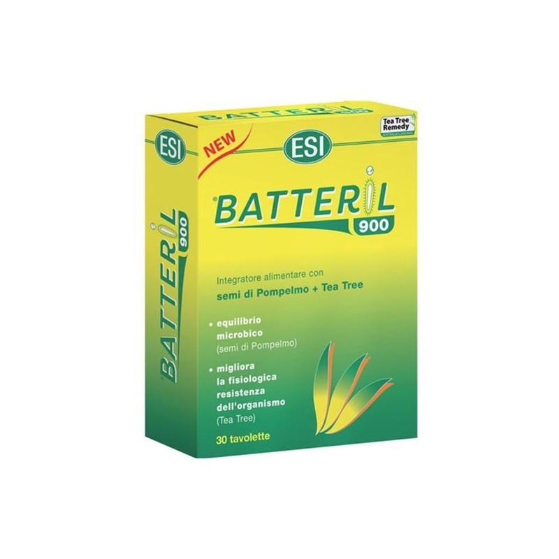 ESI Batteril 900 Semente de Toranja e Tea Tree 30 Comprimidos