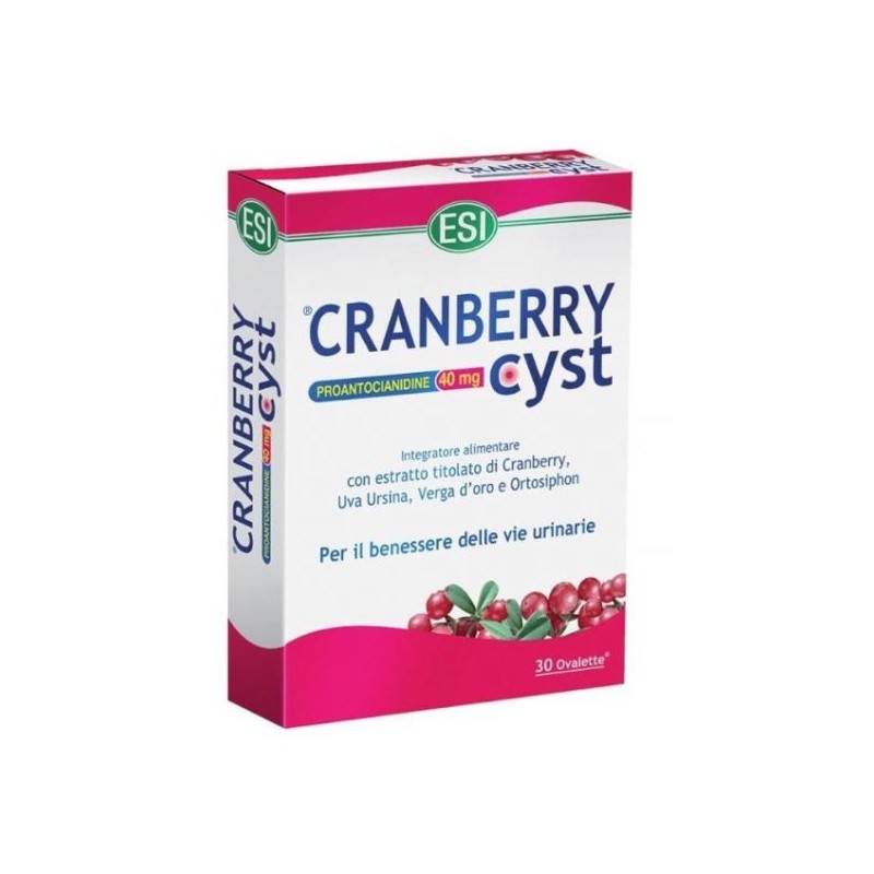 ESI Cranberry Cyst 30 Comprimidos