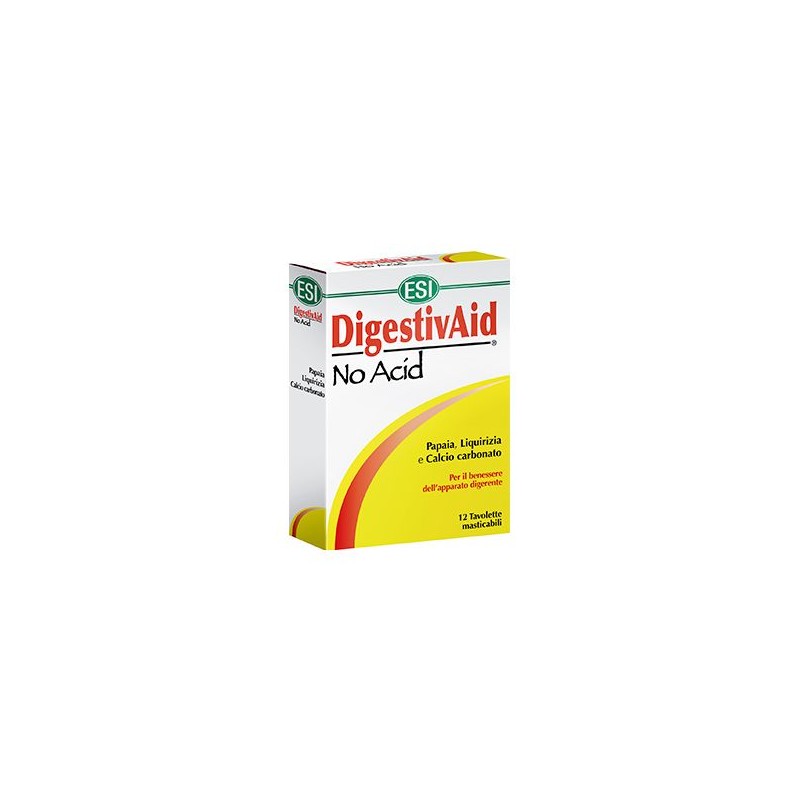 ESI DigestivAid No Acid 12 comprimidos