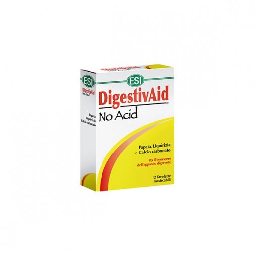 ESI DigestivAid No Acid 12 comprimidos