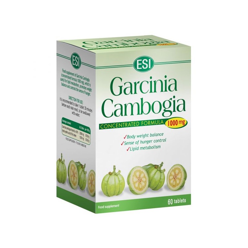 ESI Garcinia Cambogia 1000mg 60 comprimidos