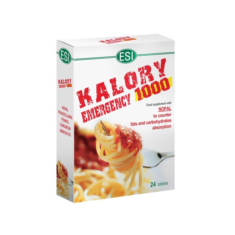 E.S.I Kalory Emergency 1000 24 comprimidos