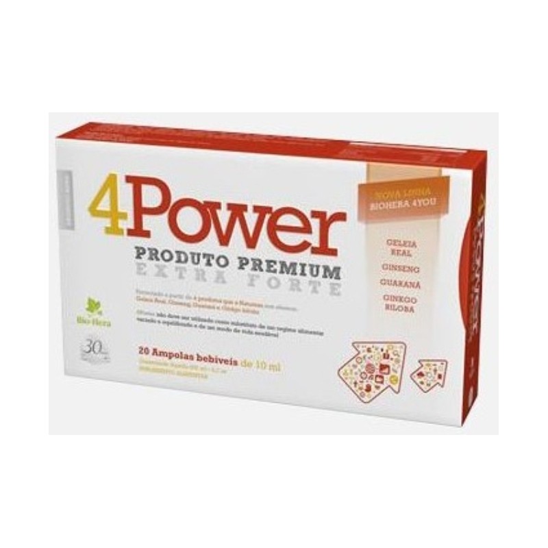 Bio-Hera 4 Power Extra Forte 20 ampolas de 10ml