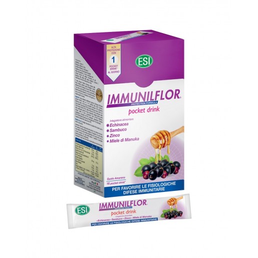ESI IMMUNILFLOR POCKET DRINK 16 POCKET DRINK
