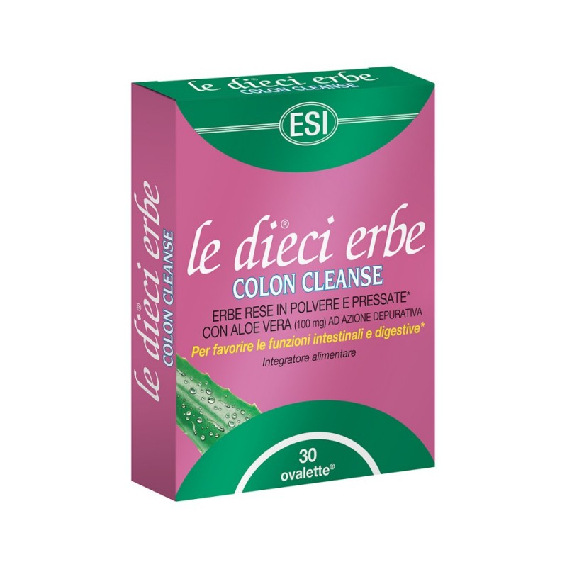 ESI Le Dieci Erbe Colon Cleanse 30 comprimidos