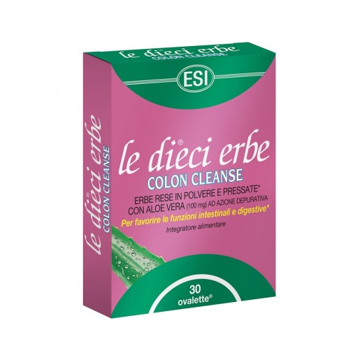 ESI Le Dieci Erbe Colon Cleanse 30 comprimidos