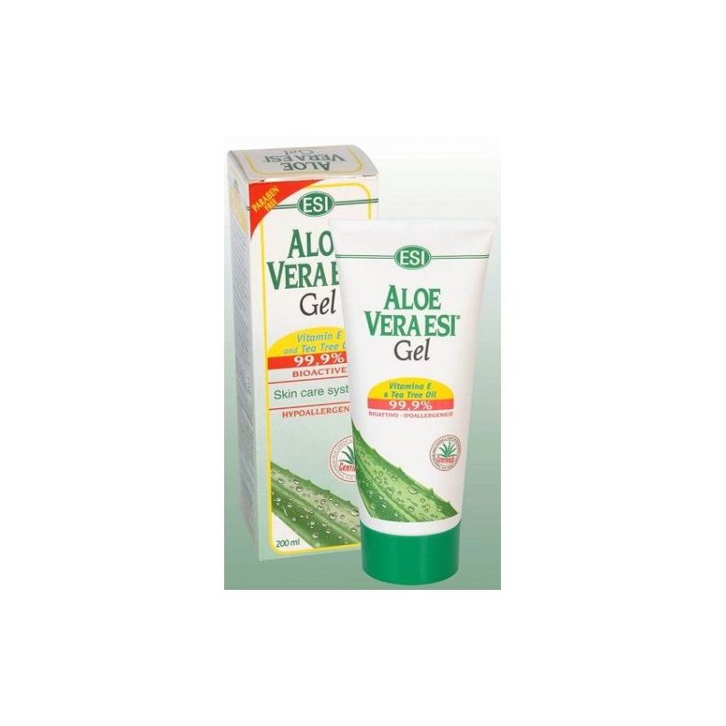 ESI Aloé Vera Gel Com Tea Tree Oil e Vitamina E 100ml