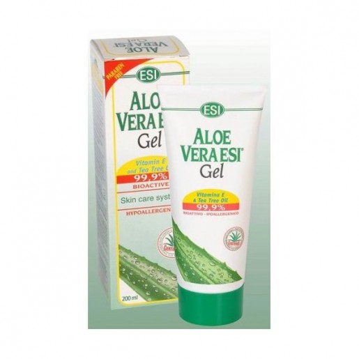 ESI Aloé Vera Gel Com Tea Tree Oil e Vitamina E 100ml