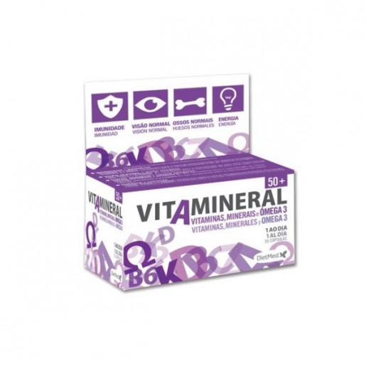 Dietmed Vitamineral 50+ - 30 cápsulas