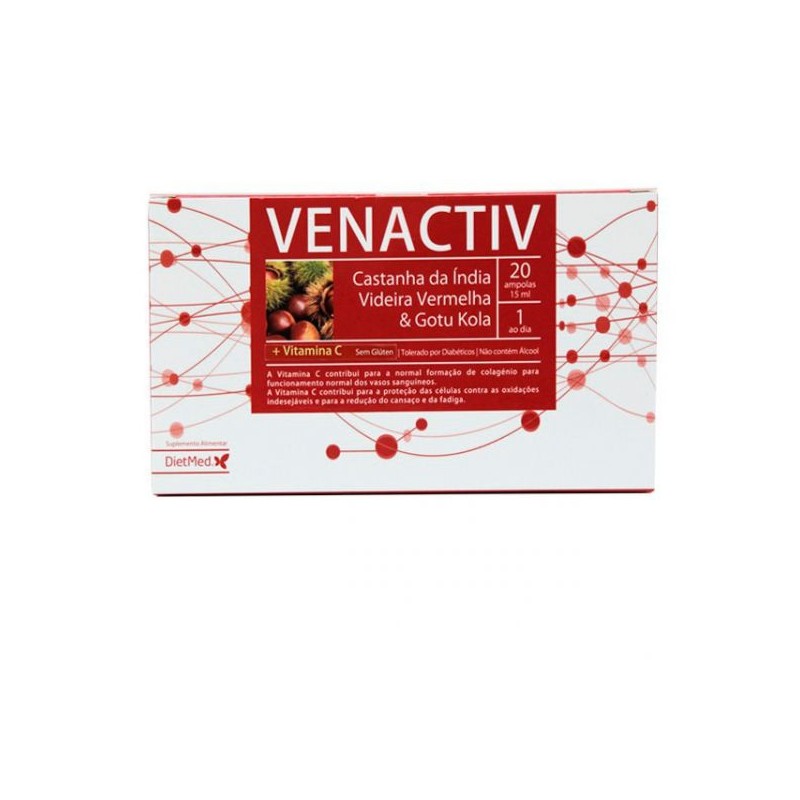 Dietmed Venactiv 20 ampolas