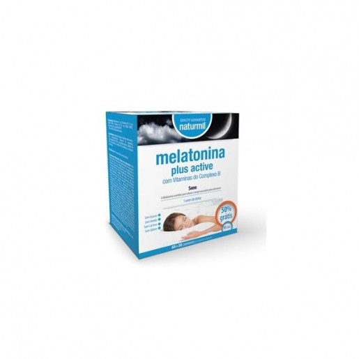 Naturmil Melatonina Plus Active 60 + 30 Cápsulas