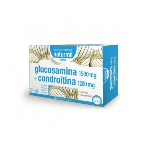 Naturmil Glucosamina + Condroitina Forte 20x 15ml ampolas