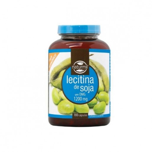 Naturmil Lecitina de Soja 1200mg 90 cápsulas