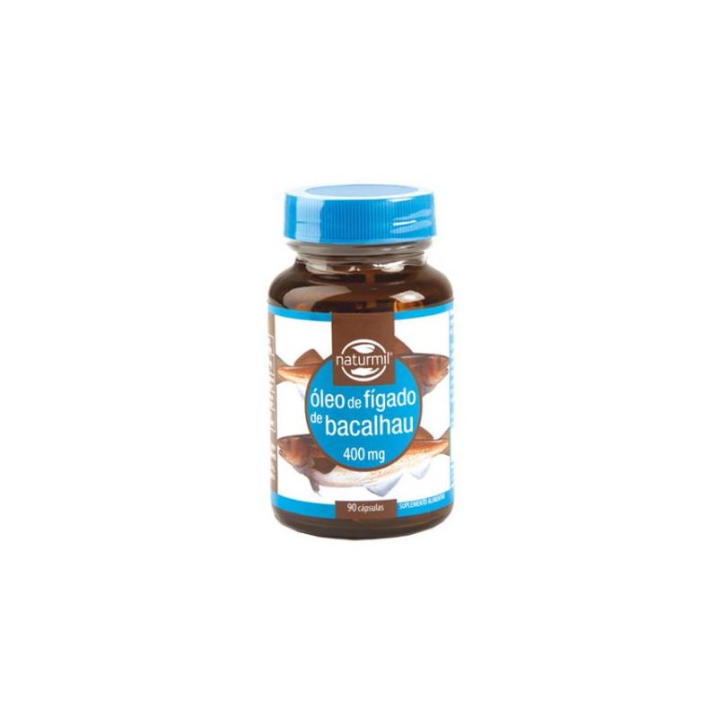 Naturmil Óleo de Fígado de Bacalhau 1000mg 90 cápsulas