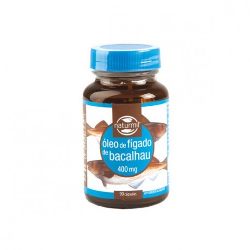 Naturmil Óleo de Fígado de Bacalhau 1000mg 90 cápsulas