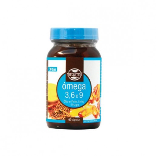 Naturmil Ómega 3, 6 e 9 60 cápsulas