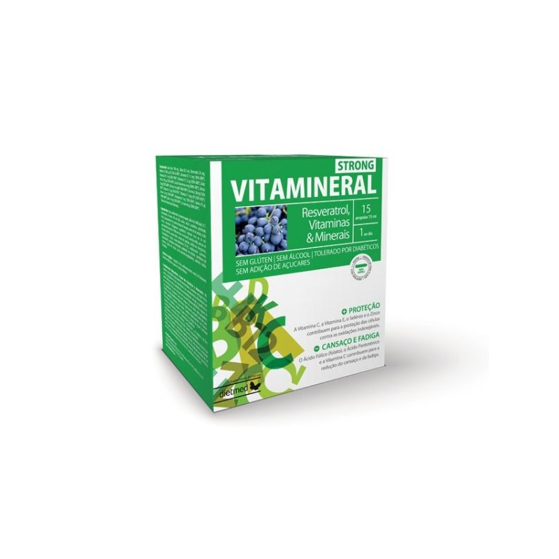 Dietmed Vitamineral Strong 15 Ampolas