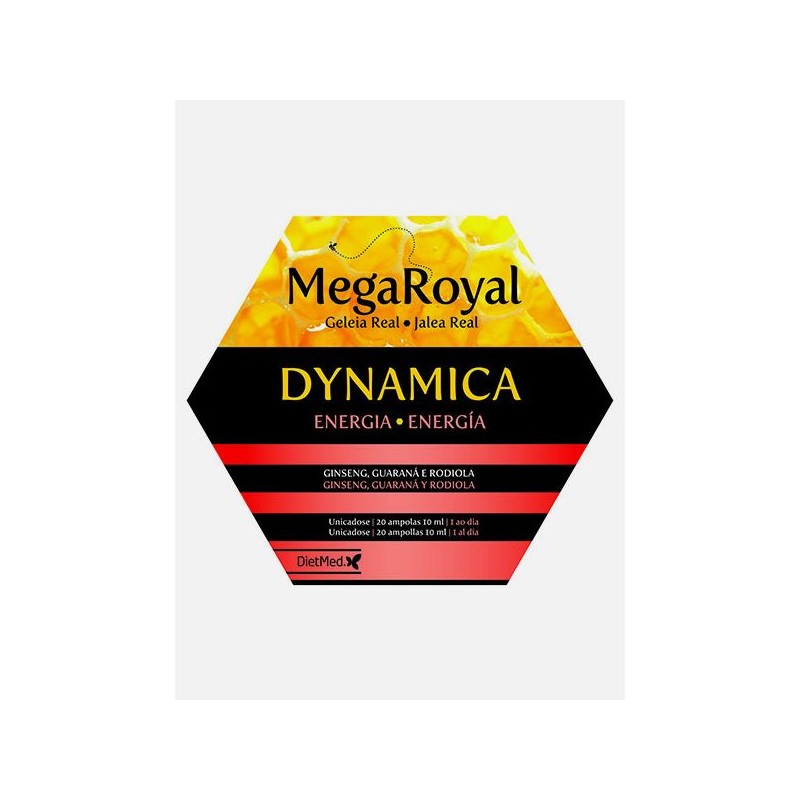 Dietmed Mega Royal Dynamica 20 ampolas