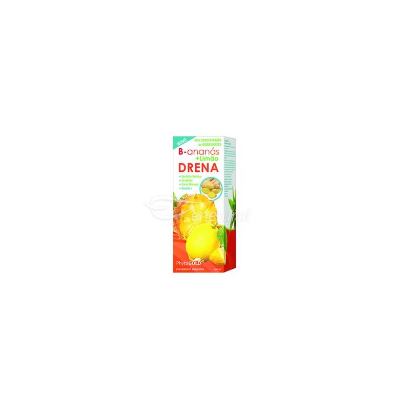 B - ANANAS+LIMÃO DRENA 500 ML