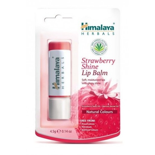 HIMALAYA BATOM- BÁLSAMO LABIAL BRILHANTE DE MORANGO 4,5 GRS