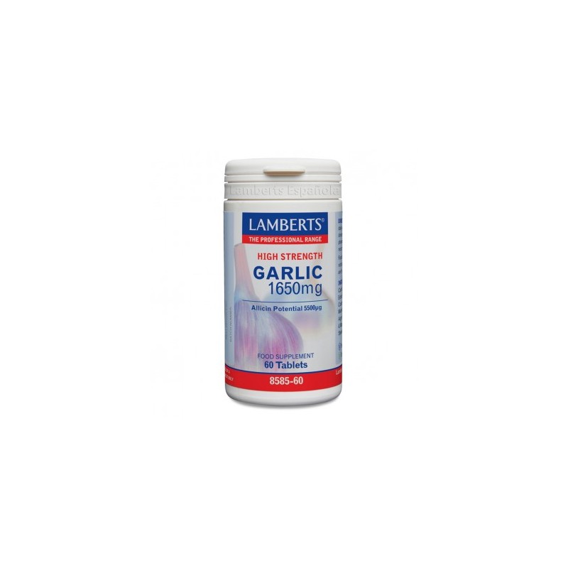 Lamberts Garlic 1650mg 90 Comprimidos