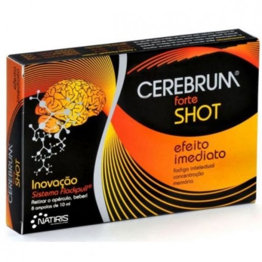 Natiris - Cerebrum Forte Shot 8 ampolas de 10ml